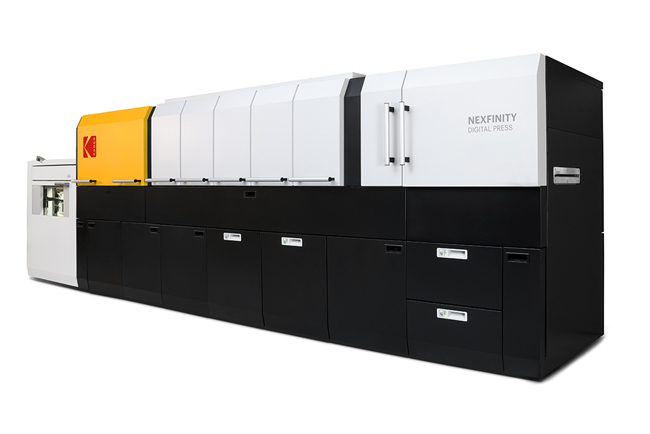 Kodak lanza la plataforma de sistema de impresión digital NEXFINITY que mejora de forma drástica la versatilidad de la impresión digital