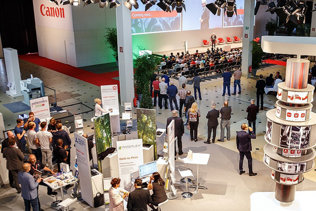 Canon muestra la última tecnología de impresión digital en hoja cortada durante el evento “Cutting Edge” en Países Bajos