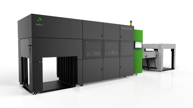 Highcon Euclid IIIC, corte y hendido digital para cartón ondulado