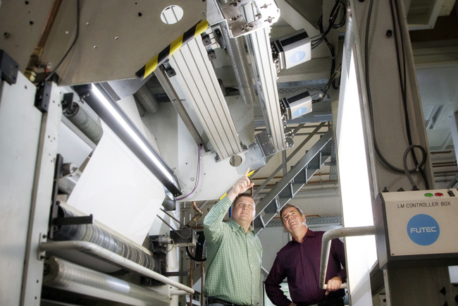 FUTEC suministra el sistema número 10.000 y desarrolla herramientas de aprendizaje automático para impresores de flexografía