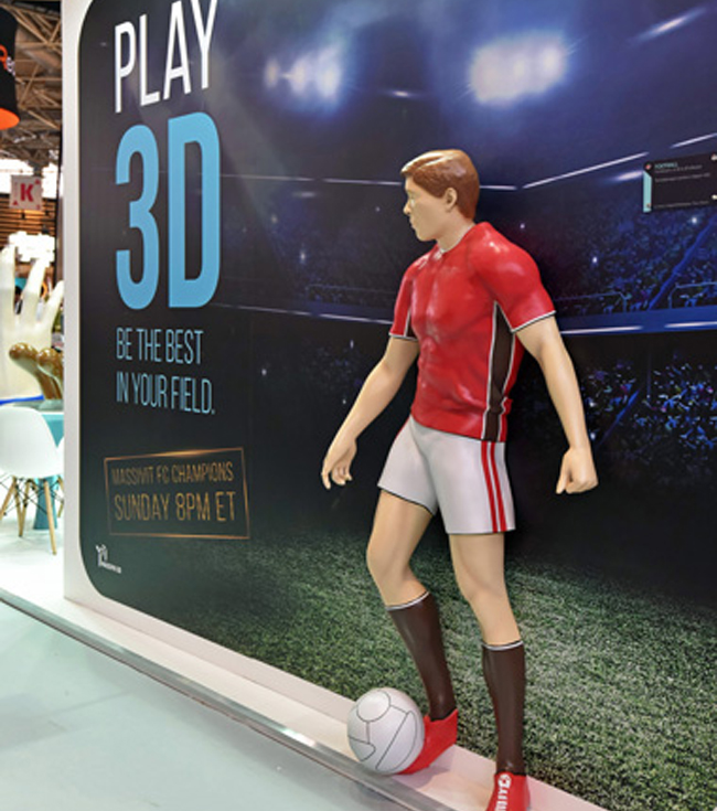 La impresora Massivit 1500 Exploration 3D hace su debut en Europa en la Fespa