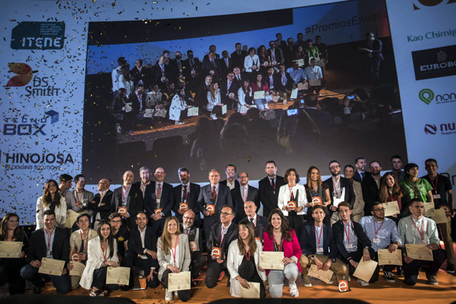 Hinojosa patrocina los IX Premios Nacionales de Envase y Embalaje