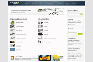 Esko abre una tienda en línea para ofrecer brocas, cuchillas y otros recambios