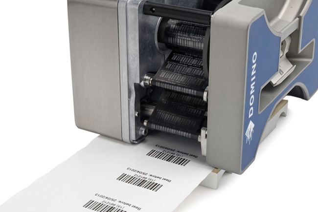 Upgrade, print and save with Domino’s new V230i thermal transfer printer