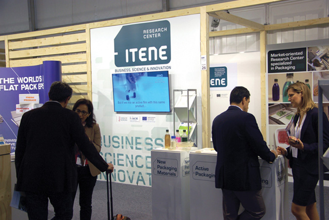 Los envases inteligentes y activos de ITENE atraen a los visitantes de Interpack 2014