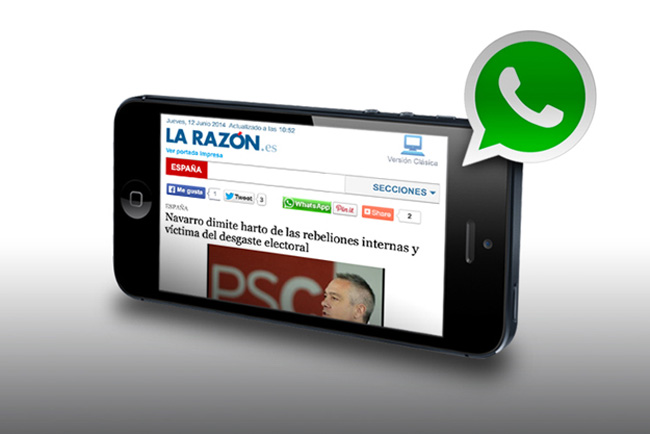 El diario La Razn fomenta la interaccin de sus lectores en smartphones