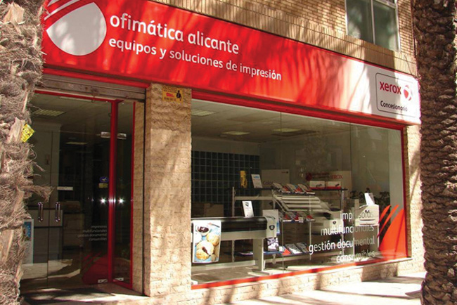 Ofimtica Alicante cumple 15 aos como concesionario monomarca oficial de Xerox