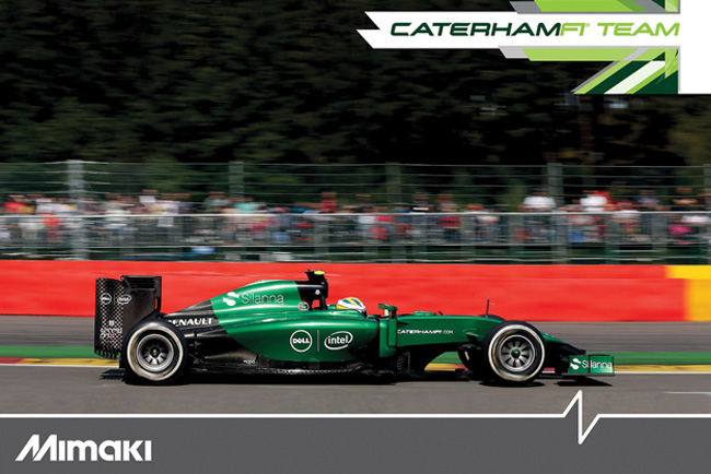 Mimaki, nuevo socio técnico del equipo de F1 Caterham