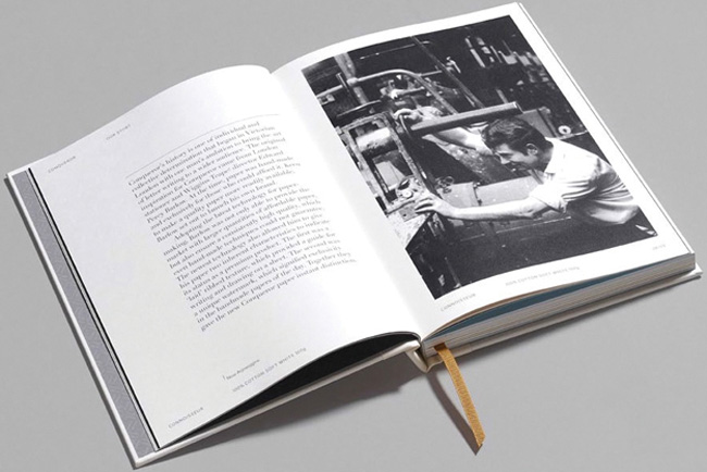 PaperlinX promociona el libro editado sobre la marca de papel Conqueror