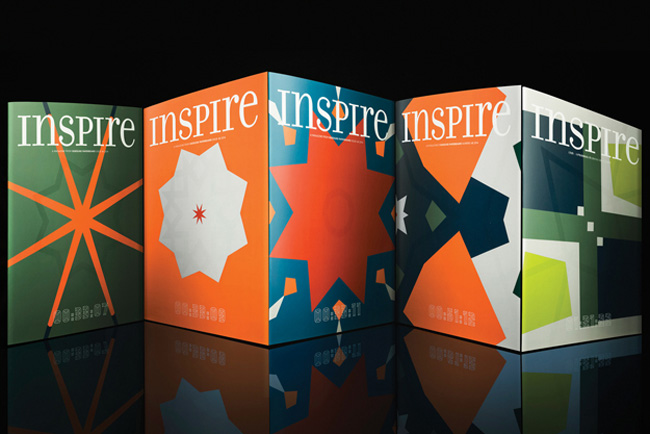 22,000 unique covers for Inspire magazine