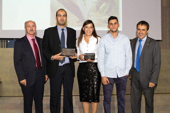 El Grupo Hinojosa recibe dos galardones de la ATEF