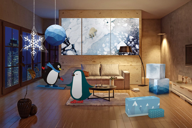 Nace Pixartprinting Project: nuevas lneas temticas para decoracin. Primer proyecto Land of Ice, la lnea dedicada al invierno