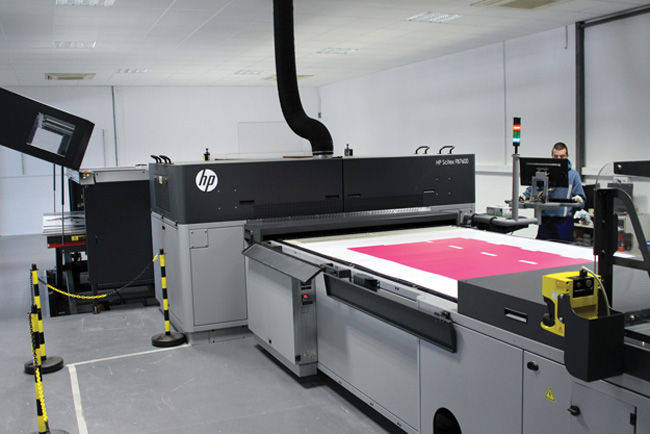 Ability instala una impresora industrial HP Scitex FB7600
