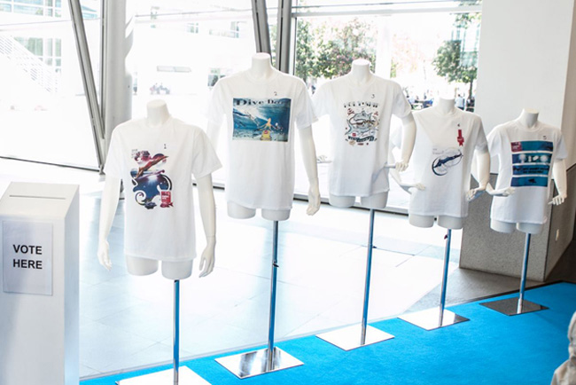 FESPA Fabric opens 2015 Design a tee Printed T-shirt Competition