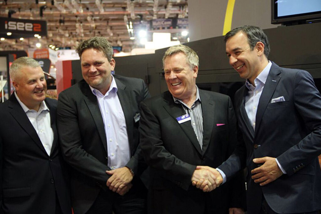 La empresa alemana Wissinger adquiere su cuarta EFI VUTEk durante el primer da de FESPA