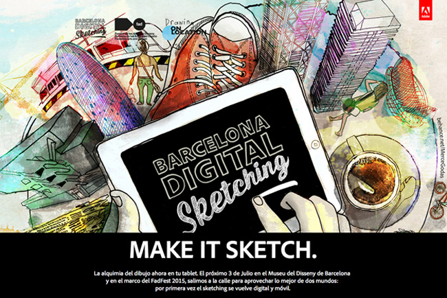 Abiertas las inscripciones para el Barcelona Digital Sketching