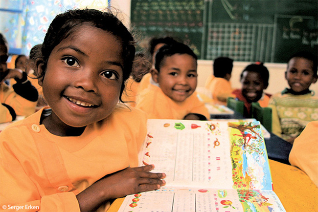 Cyclus y Antalis, junto a Arjowiggins Graphic, promueven otro ao ms la educacin preescolar en Madagascar