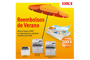 OKI Europe lanza su promocin de reembolso de verano para sus eficientes impresoras y MFPs LED