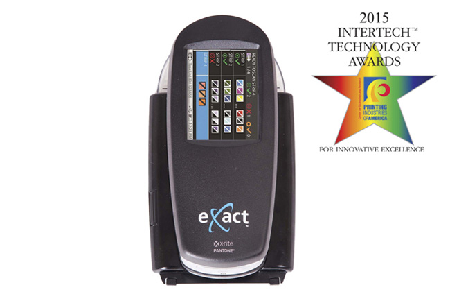 X-Rite Exact with scan option recipient of prestigious Intertech Technology Award