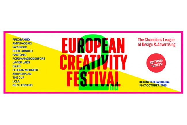 ADCE desvela el programa y participantes del 2nd European Creativity Festival de Barcelona