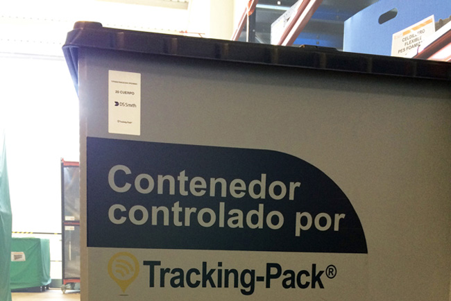 La aplicacin Tracking-Pack de Tecnicarton permite el control  y monitorizacin de los contenedores reutilizables