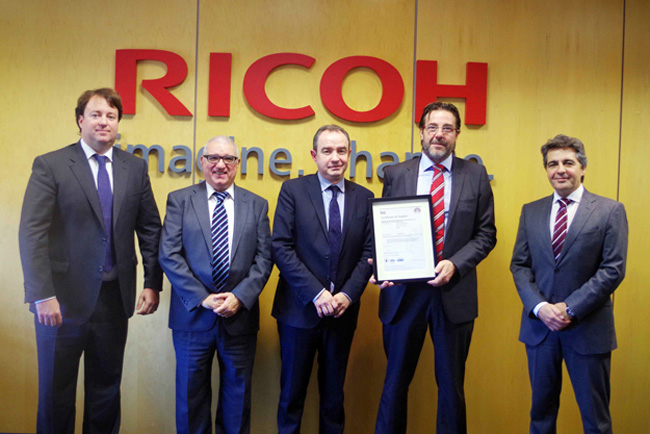 RICOH obtiene la certificacin ISO 20000-1