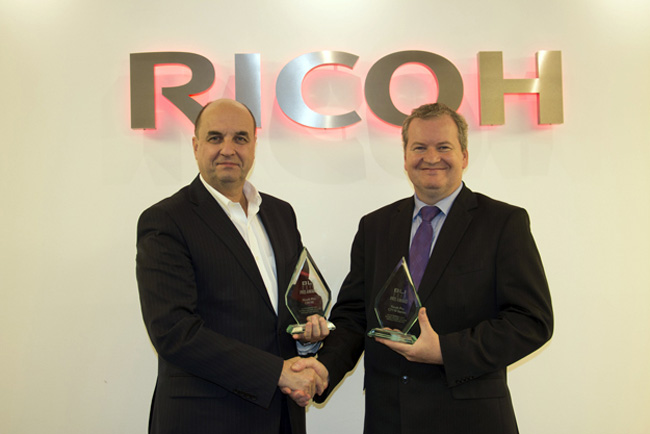 Los sistemas de produccin de hojas en color de Ricoh logran cinco estrellas en  los premios BLI PRO Awards