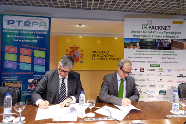 Packnet y PTEPA firman un acuerdo de colaboracin para promover la I+D+i en el envasado de productos pesqueros