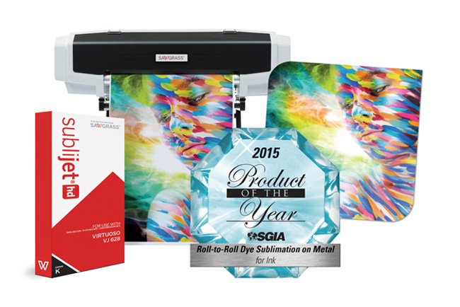Sawgrass presentar en Fespa Digital su galardonado sistema Virtuoso de 630 mm y 8 colores para la decoracin de productos en alta definicin