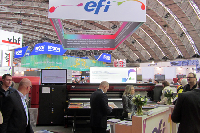 EFI presenta seis nuevas impresoras en FESPA Digital 2016 