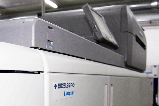 ServiceCom confa en la calidad y fiabilidad de Heidelberg al instalar la nueva Linoprint CP