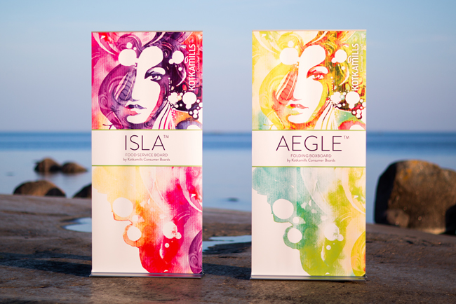 Kotkamills launches fully recyclable and repulpable consumer board products AEGLE and ISLA