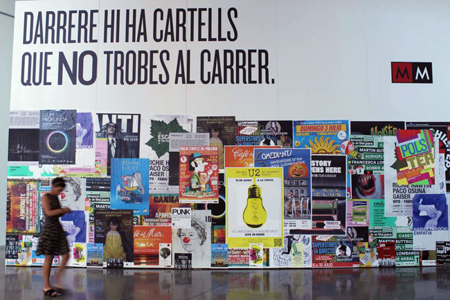 Exposición 'Polster. El pulso del cartel de calle': del 29/06 al 28/08 en el Disseny Hub Barcelona