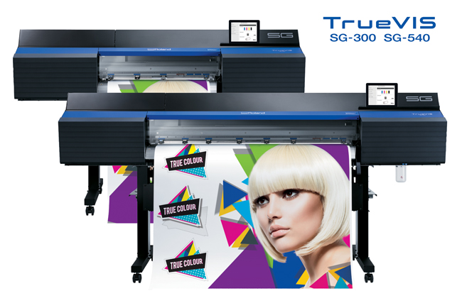 Roland DG presenta la nueva serie de  impresoras/cortadoras TrueVIS SG