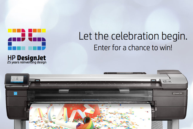 HP celebra los 25 aos de sus impresoras DesignJet con el concurso My HP DesignJet and Me Contest