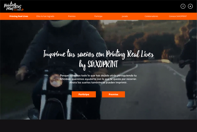SAXOPRINT, una de las imprentas online lderes en Europa, busca tu historia