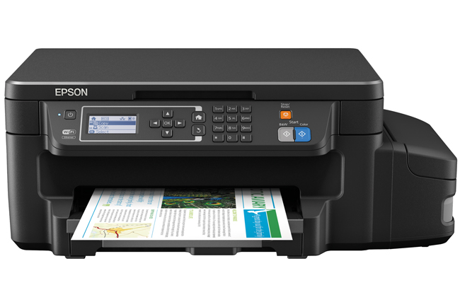 Epson lanza el modelo ET-3600, aadiendo impresin a doble cara a su impresora sin cartuchos 3-en-1
