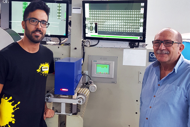Cone Autoadhesivos adquiere un equipo Nikka M1+ Esagraf de visin artificial para impresora