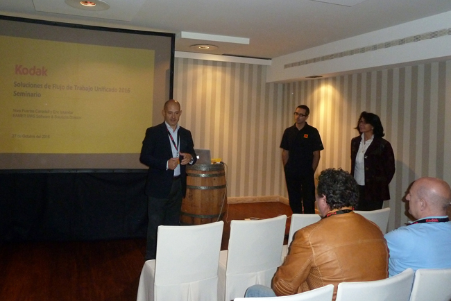 Kodak celebra un seminario sobre soluciones de flujo de trabajo unificado en Espaa