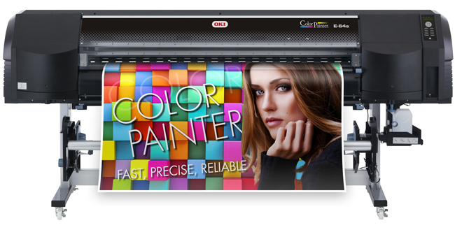 OKI lanza la impresora E-64s, una nueva incorporacin a la gama premium de ColorPainter
