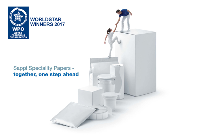 Sappi named winner of distinguished Worldstar 2017 award