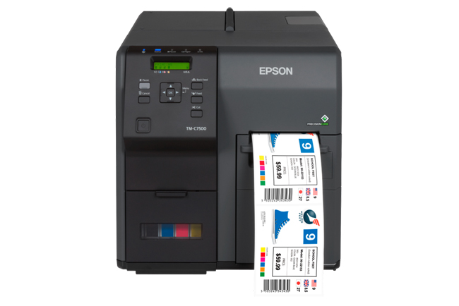 Epson y Wasatch anuncian soporte SoftRIP para las impresoras de etiquetas de la serie ColorWorks C7500