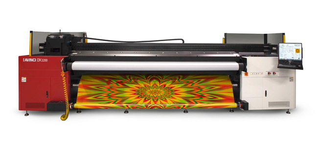 Agfa Graphics presenta la nueva impresora Avinci DX3200 para la impresin textil destinada a la sealizacin y decoracin