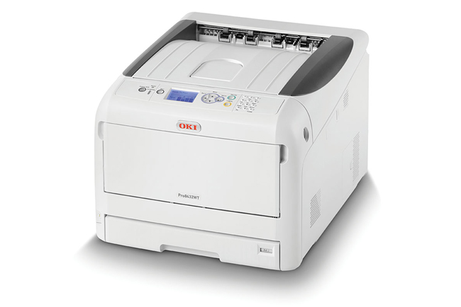 Nueva impresora OKI de tner blanco con un sinfn de posibilidades comerciales