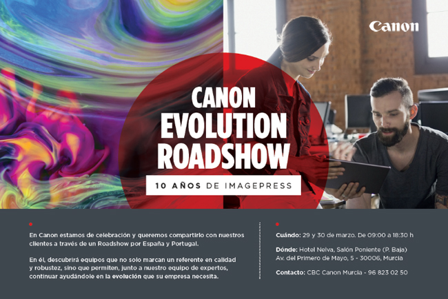 Canon presenta en Madrid su Evolution Roadshow para celebrar los 10 aos de la gama imagePRESS