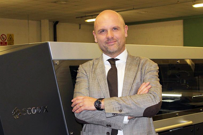Scodix nombra a Mauro Luini Regional Manager para Italia y el Sur de Europa