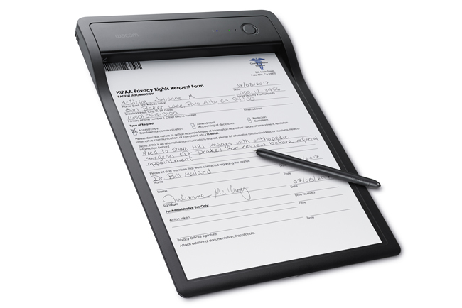 El nuevo Wacom Clipboard ayuda a las empresas a convertir documentos en papel a formato digital en tiempo real