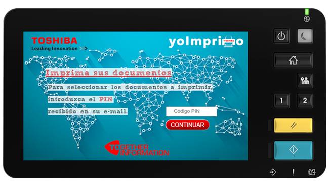 Toshiba presenta yoimprimo, una solucin para imprimir desde la nube en sus multifuncin
