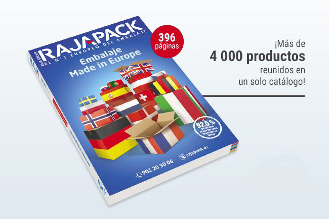 El 92,5% de los productos de Rajapack proceden de Europa