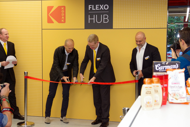 Kodak Opens Innovative New Flexo HUB in Brussels